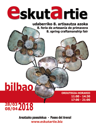 8 edición EskutArtie feria de artesanía de primavera 2018, Eskulan