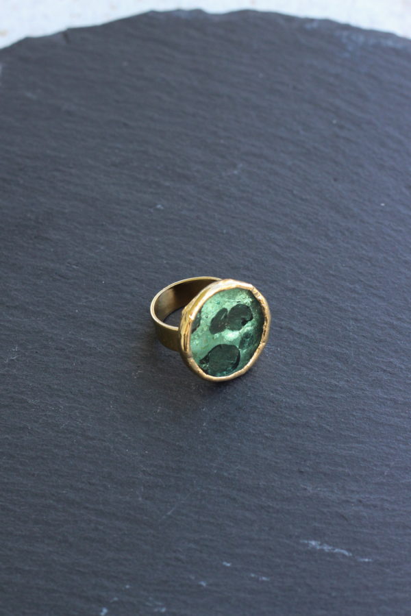Anillo de Oro verde