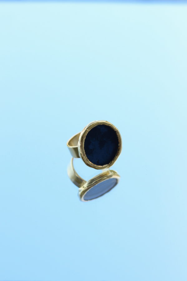 Anillo de Oro negro
