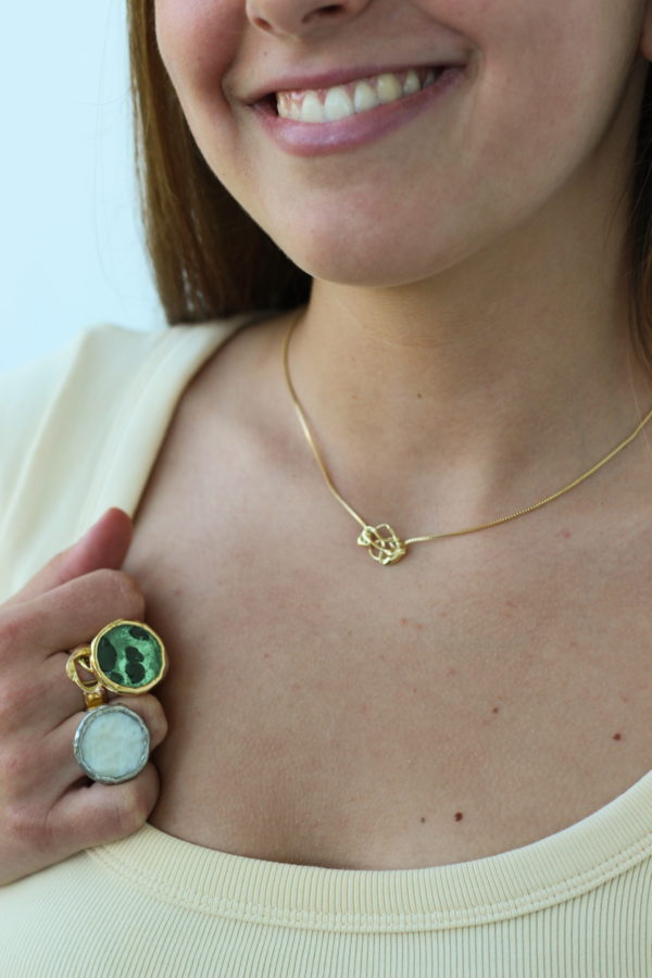 Anillo de Oro verde - Imagen 2