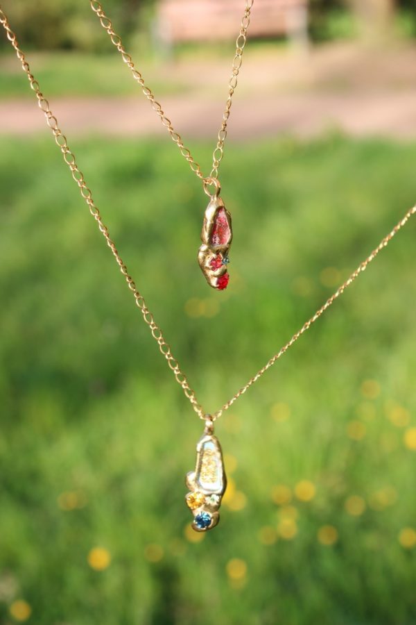 Colgante de Oro Rojo - Imagen 2