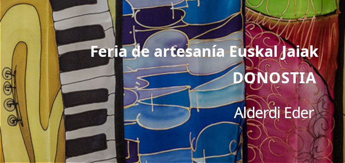 Feria de artesanía Euskal Jaiak en Donostia del 2 al 13 de septiembre 2026